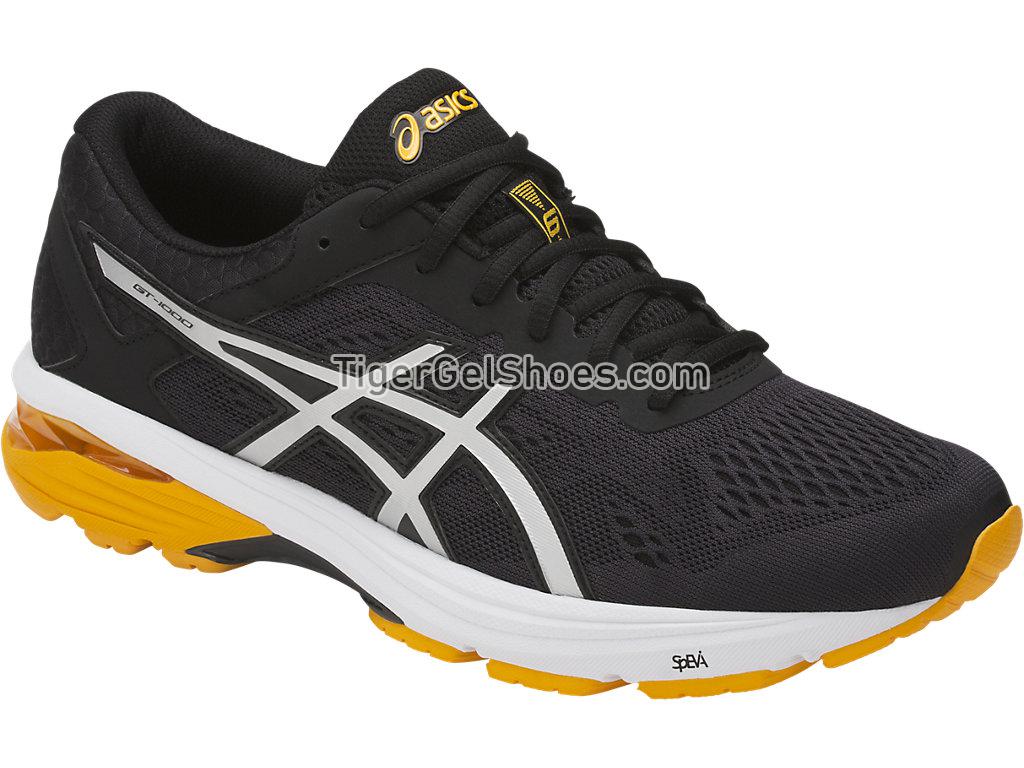 Asics GT-1000 6 Black/Silver/Gold Fusion T7A4N-9093 Mens Running Shoes