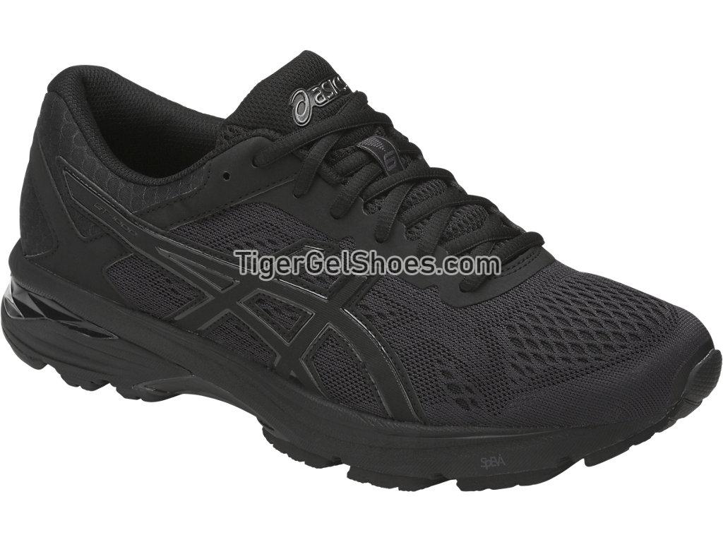 Asics GT-1000 6 Black/Black/Silver T7A4N-9090 Mens Running Shoes