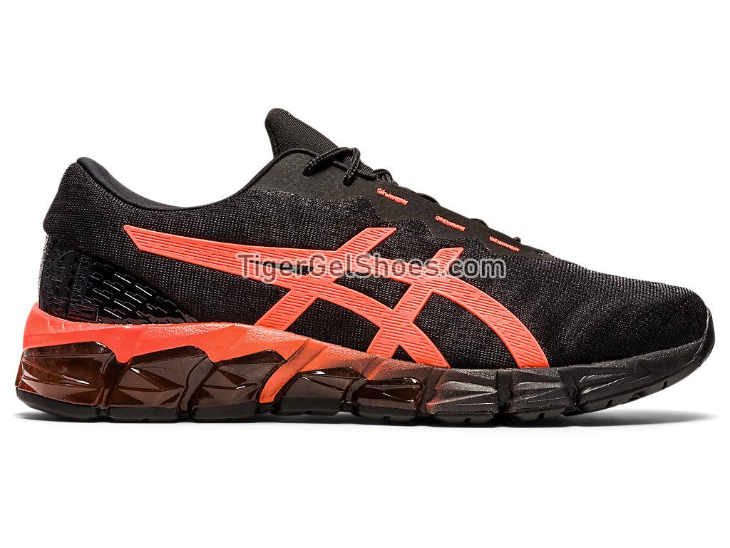 Asics GEL-QUANTUM 180 5 Black/Sunrise Red 1201A036-001 GEL Mens Womens Shoes