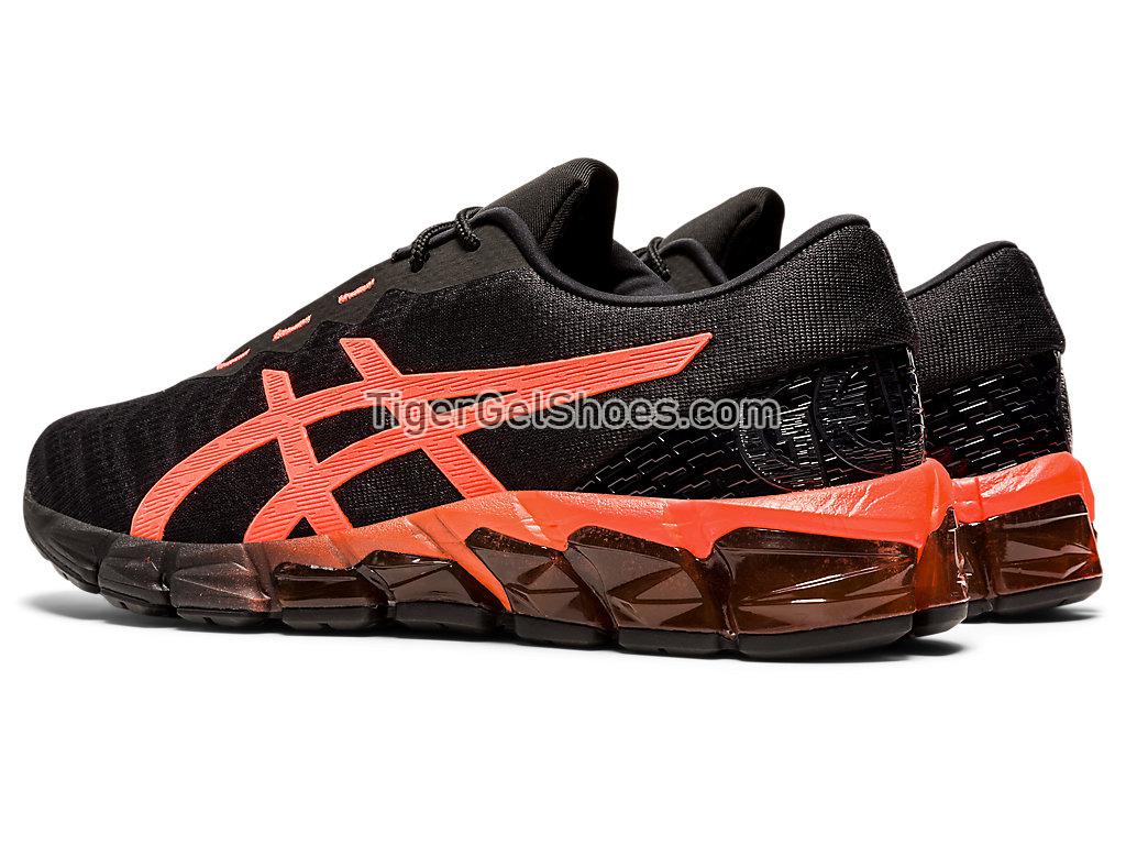 Asics GEL-QUANTUM 180 5 Black/Sunrise Red 1201A036-001 GEL Mens Womens Shoes