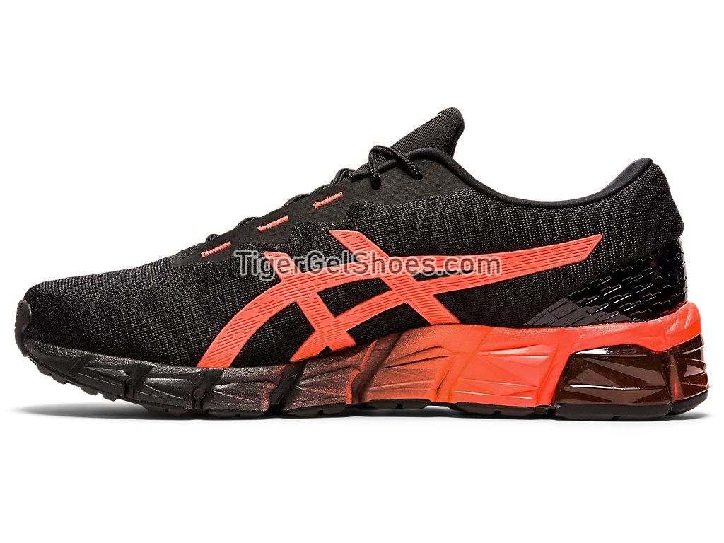 Asics GEL-QUANTUM 180 5 Black/Sunrise Red 1201A036-001 GEL Mens Womens Shoes