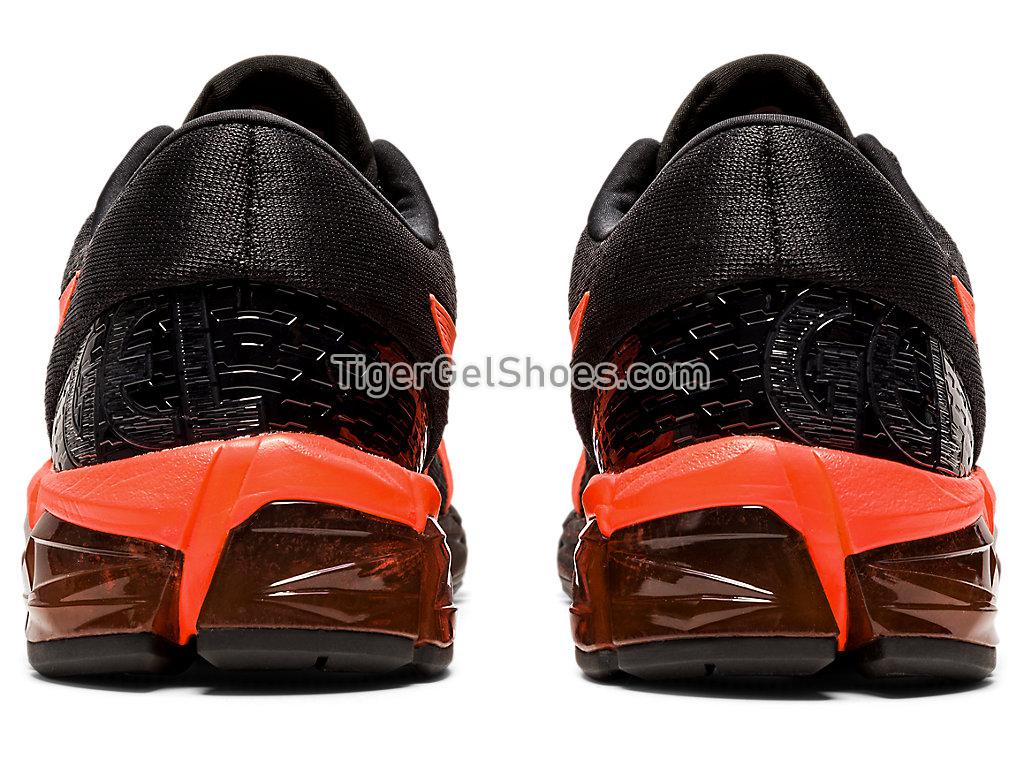 Asics GEL-QUANTUM 180 5 Black/Sunrise Red 1201A036-001 GEL Mens Womens Shoes