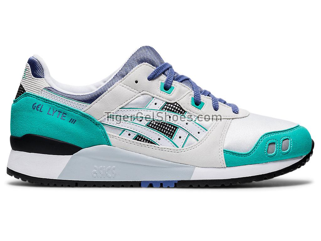 Asics GEL-LYTE III White/Blue 1191A266-103 GEL Mens Womens Shoes