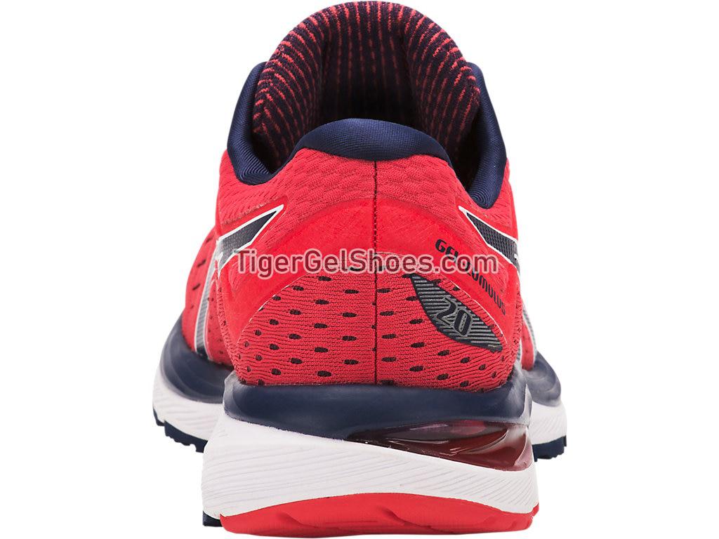 Asics GEL-Cumulus 20 Red Alert/Peacoat 1011A008-600 Mens Running Shoes