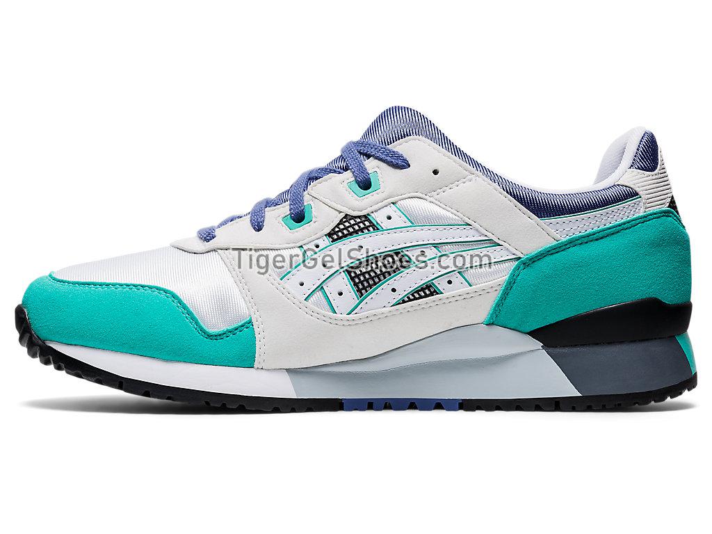 Asics GEL-LYTE III White/Blue 1191A266-103 GEL Mens Womens Shoes