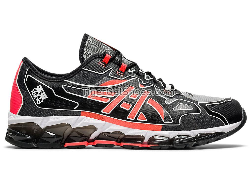 Asics GEL-QUANTUM 360 6 Black/Sunrise Red 1021A492-001 GEL Mens Womens Shoes