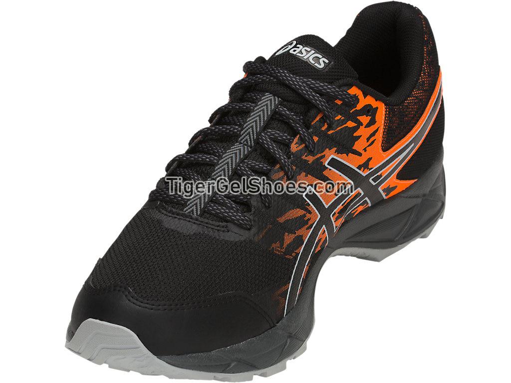 Asics GEL-Sonoma 3 Black/Shocking Orange T724N-001 Mens Trail Running Shoes