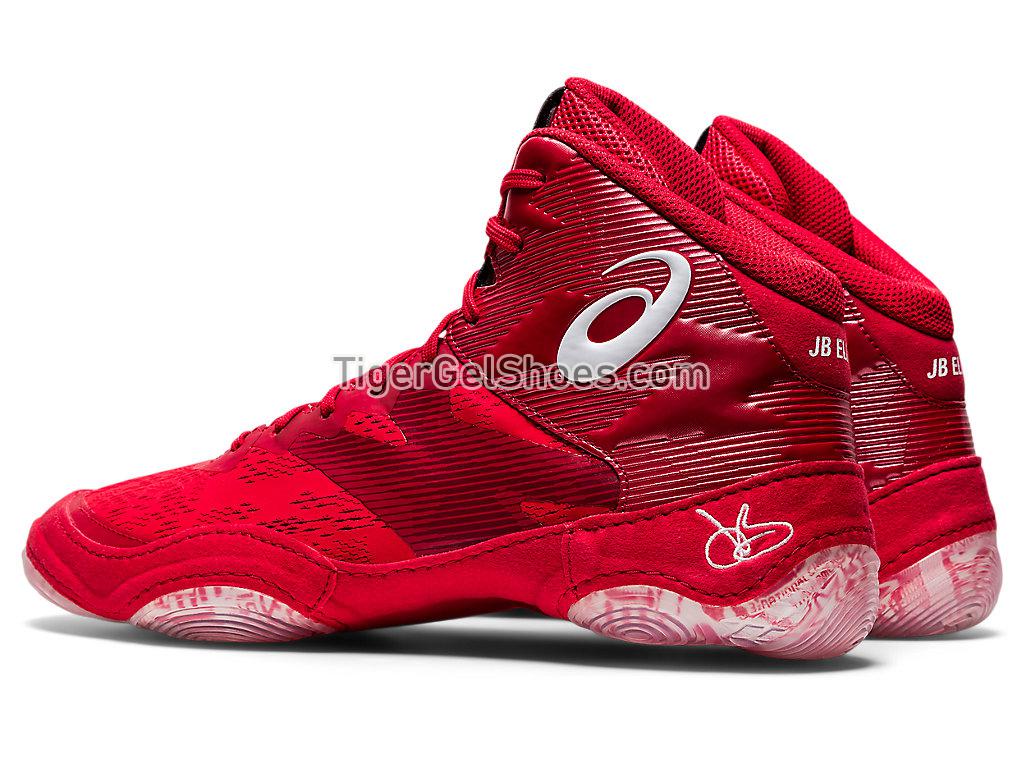 Asics JB ELITE IV Classic Red/White 1081A016-600 Mens Wrestling Shoes