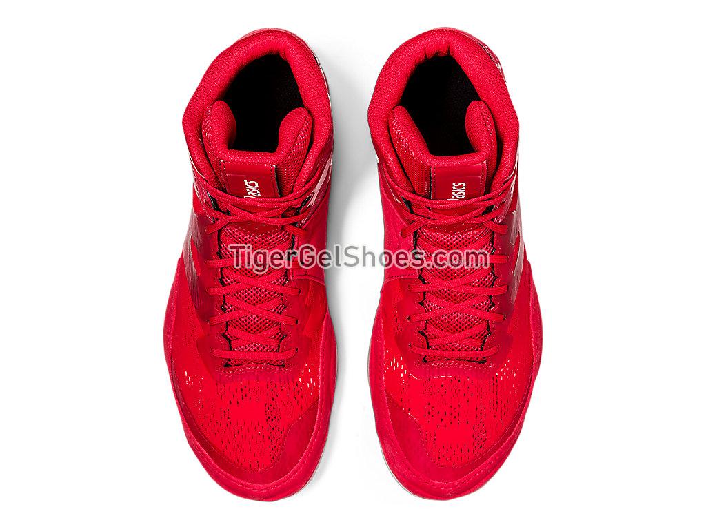 Asics JB ELITE IV Classic Red/White 1081A016-600 Mens Wrestling Shoes