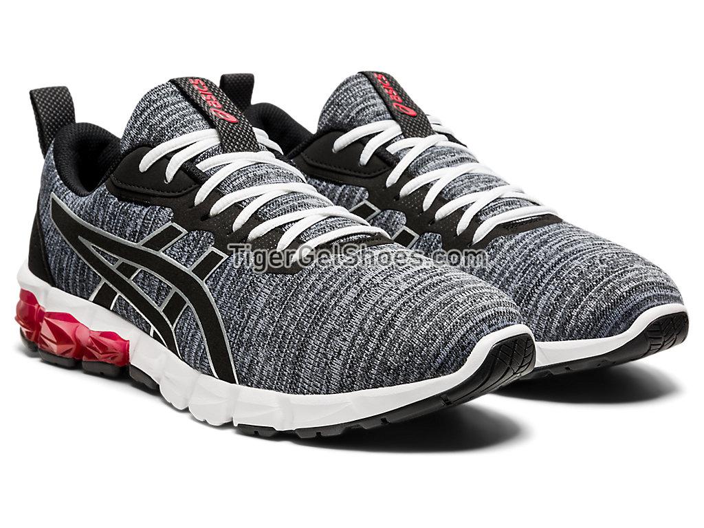 Asics GEL-QUANTUM 90 2 STREET Piedmont Grey/Classic Red 1021A503-025 GEL Mens Womens Shoes