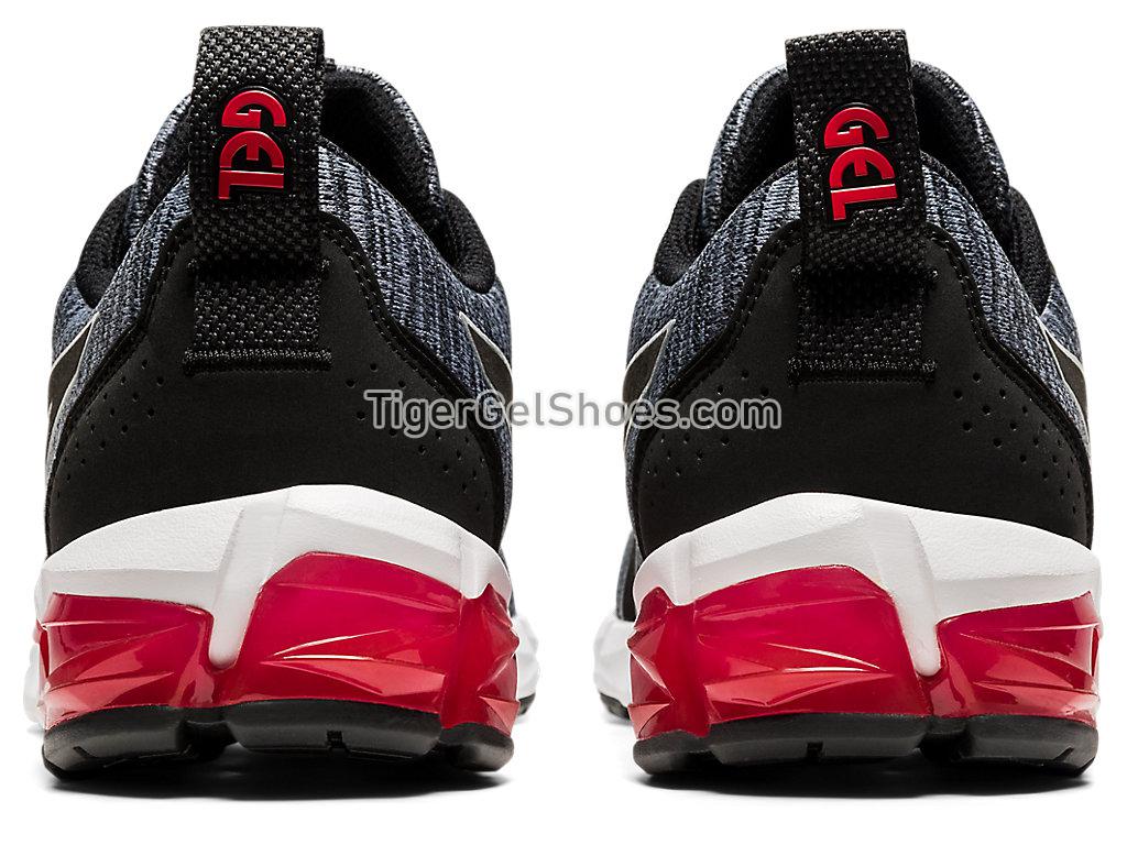 Asics GEL-QUANTUM 90 2 STREET Piedmont Grey/Classic Red 1021A503-025 GEL Mens Womens Shoes