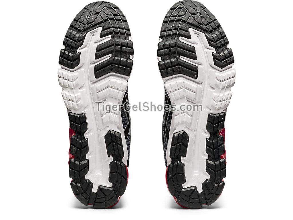 Asics GEL-QUANTUM 90 2 STREET Piedmont Grey/Classic Red 1021A503-025 GEL Mens Womens Shoes
