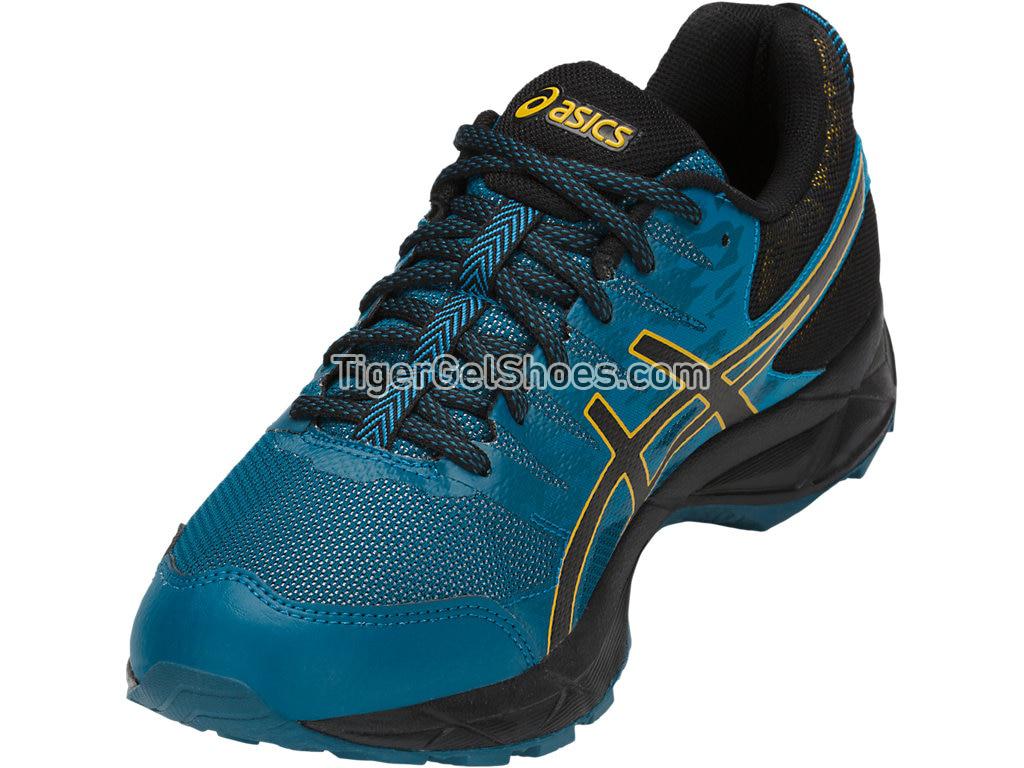 Asics GEL-Sonoma 3 Ink Blue/Black/Lemon Curry T724N-4590 Mens Trail Running Shoes