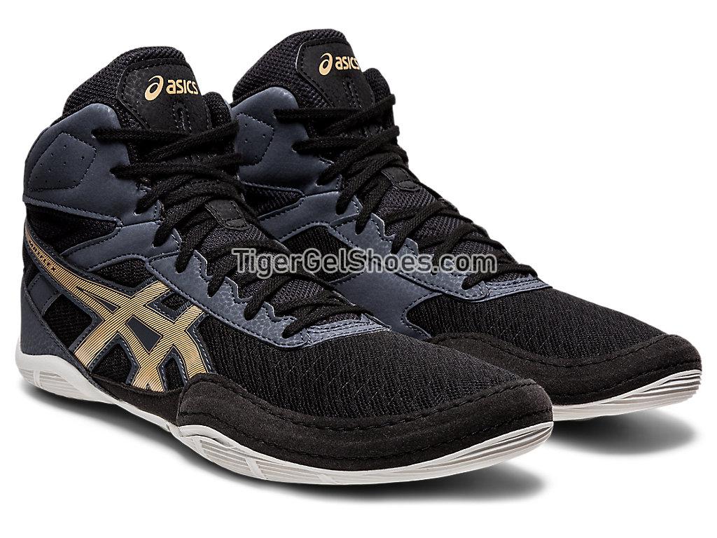 Asics MATFLEX 6 Black/Champagne 1081A021-002 Mens Wrestling Shoes