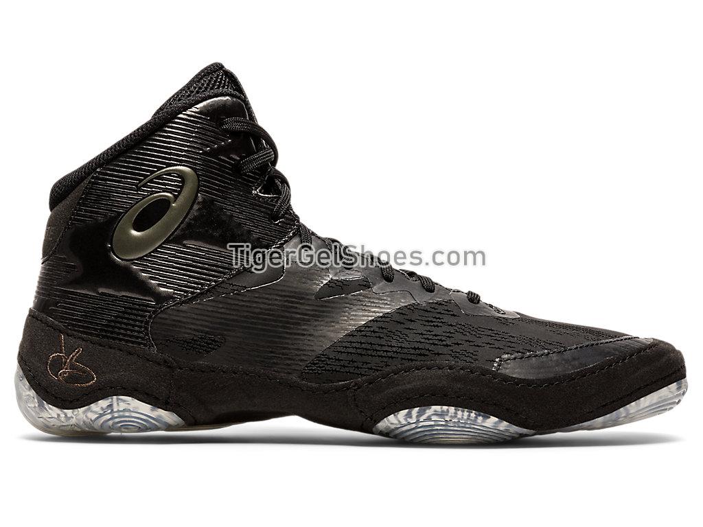 Asics JB ELITE IV Black/Gunmetal 1081A016-002 Mens Wrestling Shoes