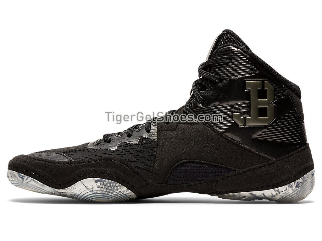 Asics JB ELITE IV Black/Gunmetal 1081A016-002 Mens Wrestling Shoes
