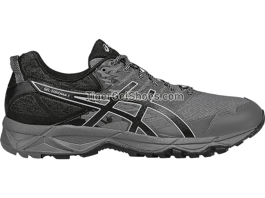 Asics GEL-Sonoma 3 Carbon/Black/Midgrey T724N-9790 Mens Trail Running Shoes