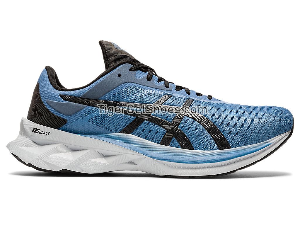 Asics NOVABLAST Grey Floss/Black 1011A681-401 Mens Running Shoes