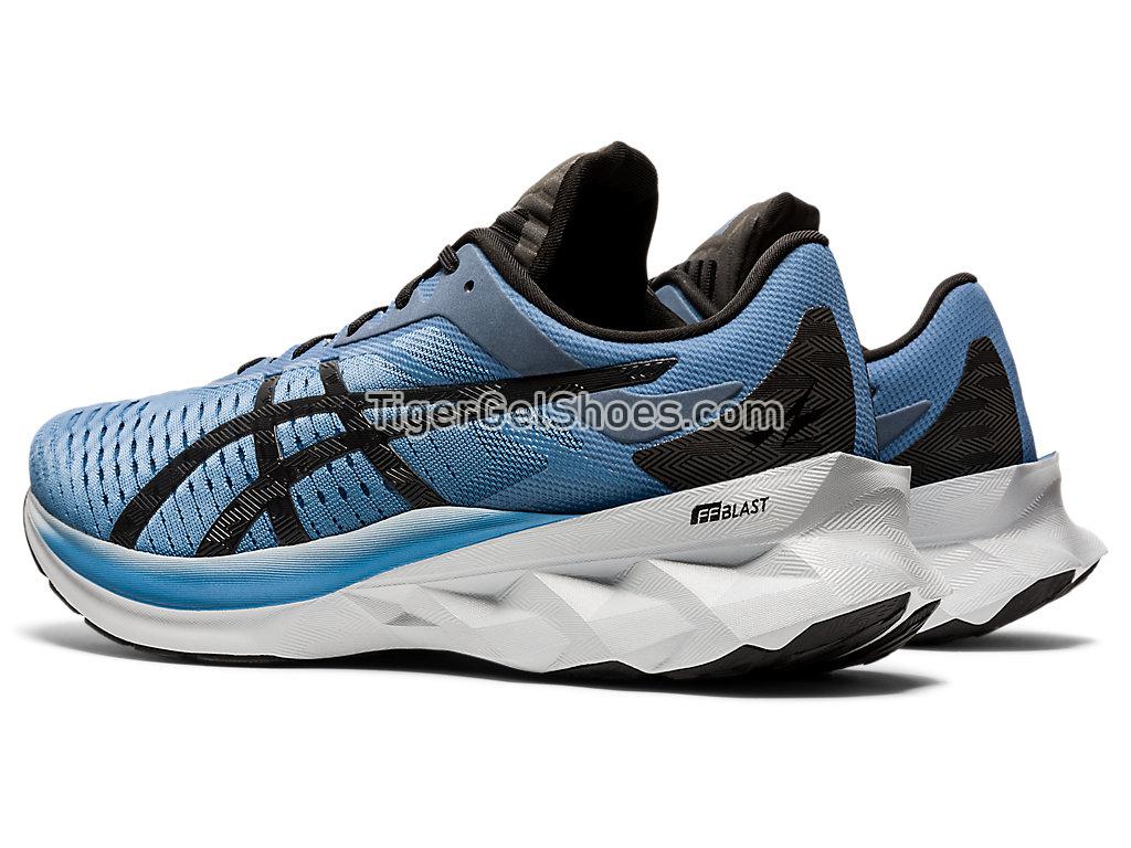 Asics NOVABLAST Grey Floss/Black 1011A681-401 Mens Running Shoes