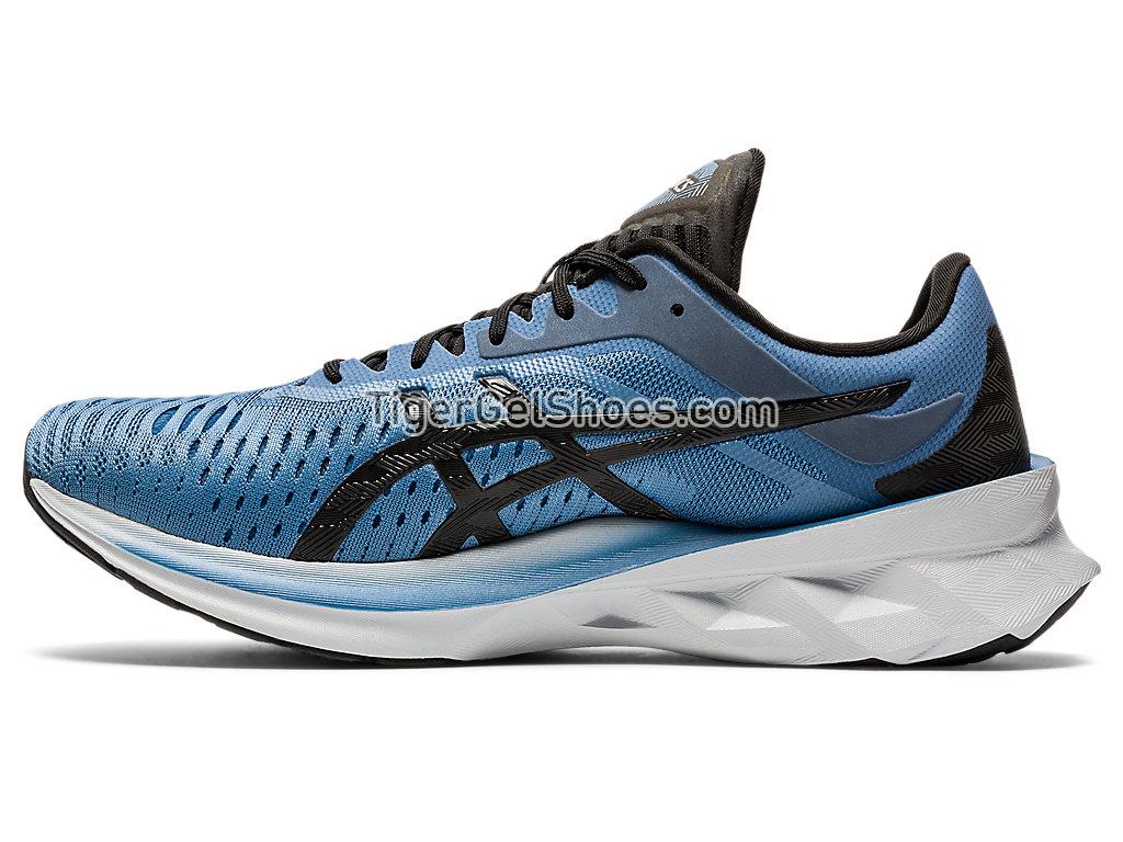Asics NOVABLAST Grey Floss/Black 1011A681-401 Mens Running Shoes