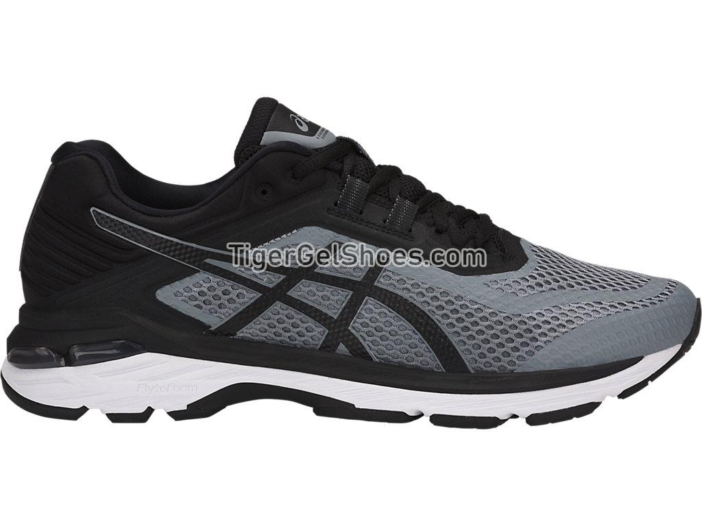 Asics GT-2000 6 (2E) Stone Grey/Black/White T806N-1190 Mens Running Shoes