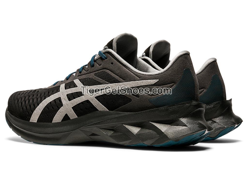 Asics NOVABLAST SPS Black/Sheet Rock 1021A525-001 GEL Mens Womens Shoes