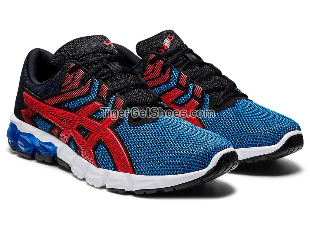 Asics GEL-QUANTUM 90 2 Electric Blue/Fiery Red 1021A193-401 GEL Mens Womens Shoes