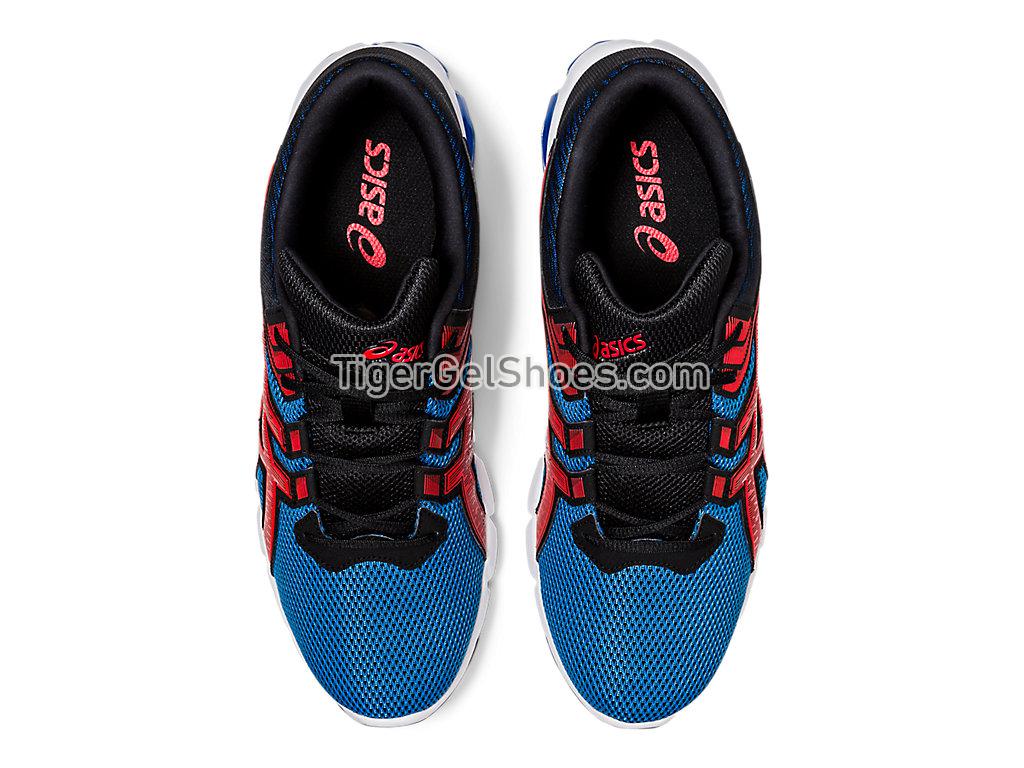 Asics GEL-QUANTUM 90 2 Electric Blue/Fiery Red 1021A193-401 GEL Mens Womens Shoes