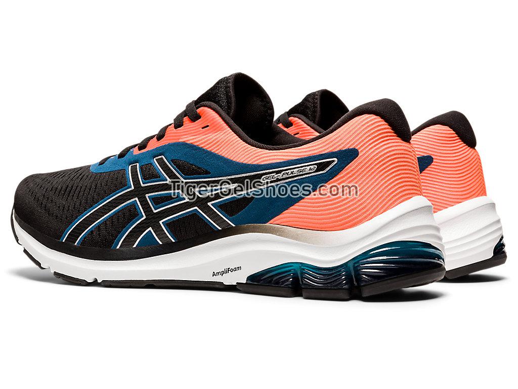 Asics GEL-PULSE 12 Black/Pure Silver 1011A844-003 Mens Running Shoes