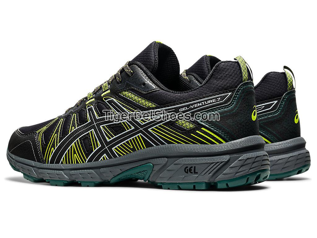 Asics GEL-VENTURE 7 Black/Black 1011B121-001 Mens Trail Running Shoes