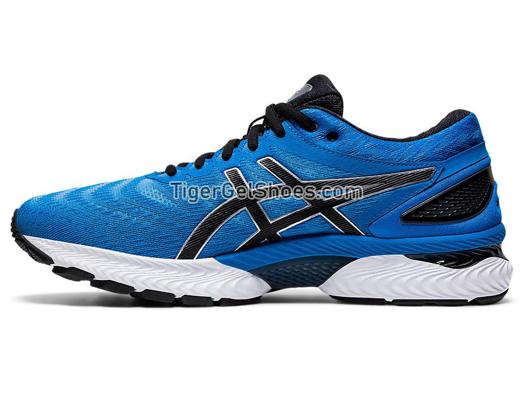 Asics GEL-NIMBUS 22 Directoire Blue/Black 1011A680-405 Mens Running Shoes