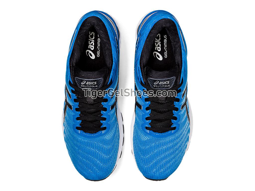 Asics GEL-NIMBUS 22 Directoire Blue/Black 1011A680-405 Mens Running Shoes