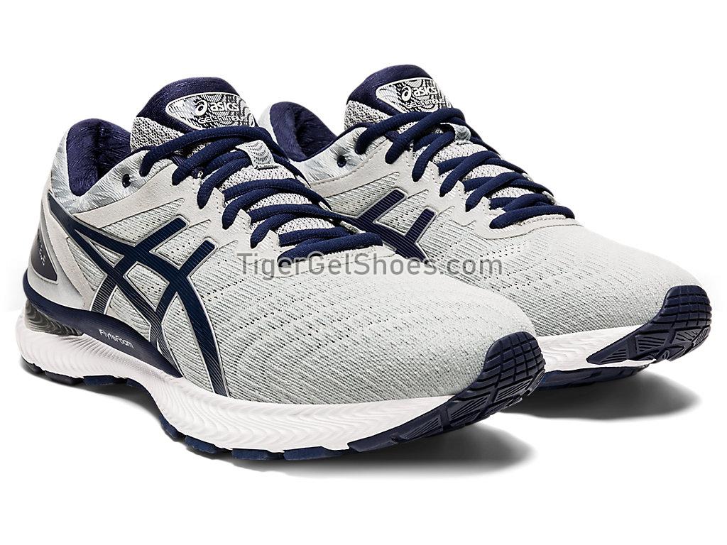 Asics GEL-NIMBUS 22 Piedmont Grey/Peacoat 1011A680-025 Mens Running Shoes