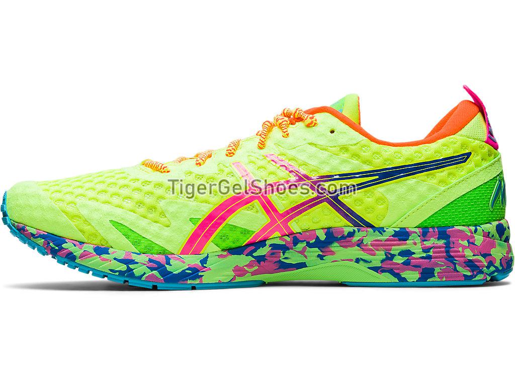 Asics GEL-NOOSA TRI 12 Safety Yellow/Hot Pink 1011A673-750 Mens Running Shoes