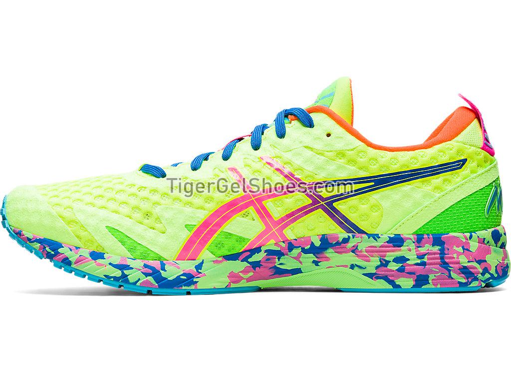 Asics GEL-NOOSA TRI 12 Safety Yellow/Hot Pink 1011A673-750 Mens Running Shoes