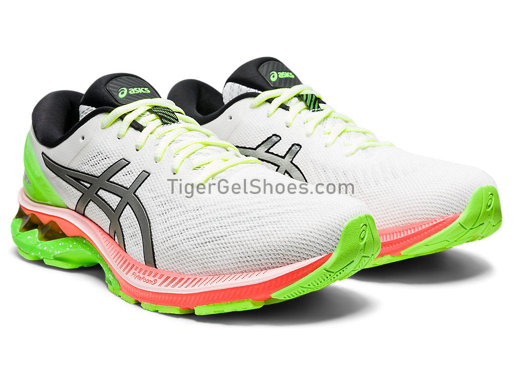 Asics GEL-KAYANO 27 LITE-SHOW White/Pure Silver 1011A885-100 Mens Running Shoes