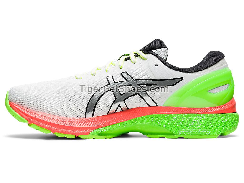 Asics GEL-KAYANO 27 LITE-SHOW White/Pure Silver 1011A885-100 Mens Running Shoes