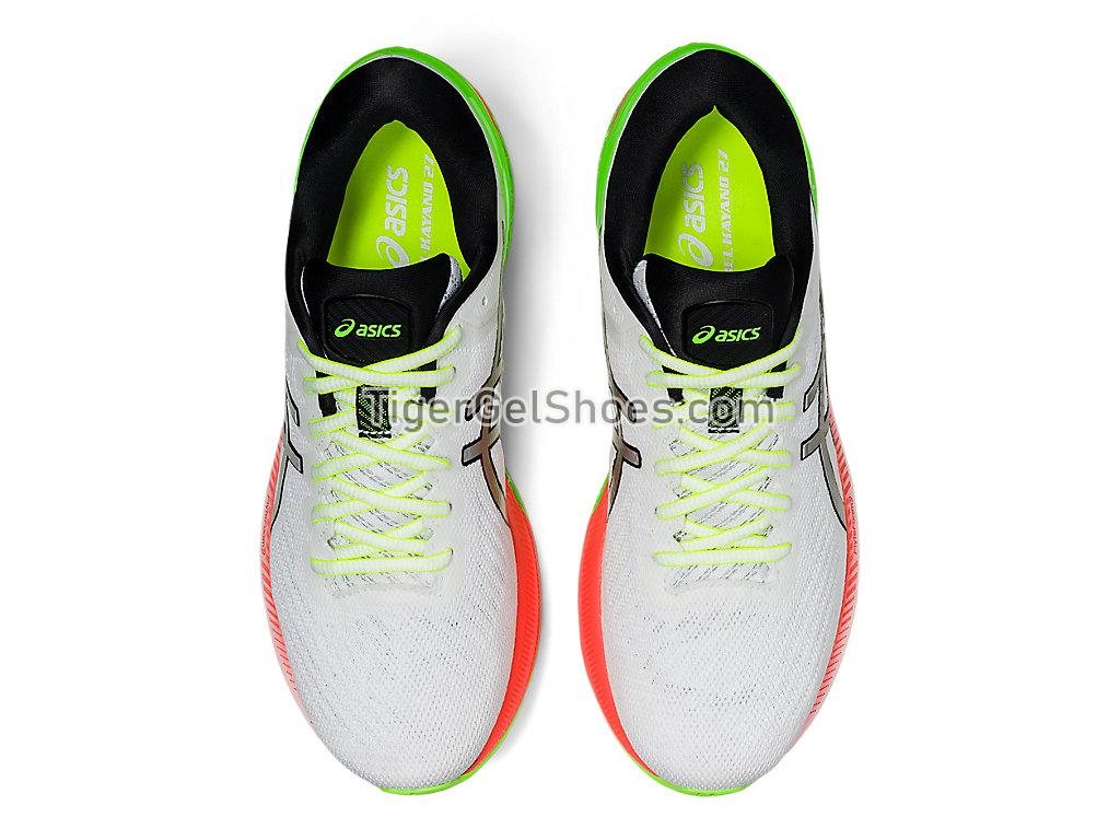 Asics GEL-KAYANO 27 LITE-SHOW White/Pure Silver 1011A885-100 Mens Running Shoes