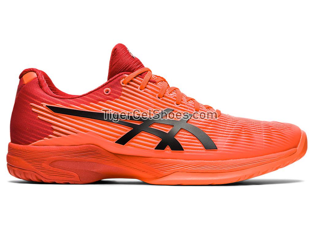 Asics SOLUTION SPEED FF TOKYO Sunrise Red/Eclipse Black 1041A150-701 Mens Tennis Shoes