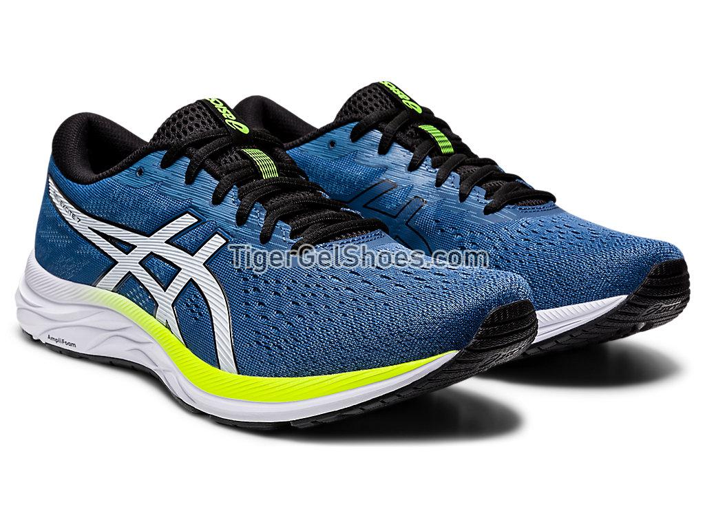 Asics GEL-Excite 7 Grand Shark/Black 1011A657-404 Mens Running Shoes