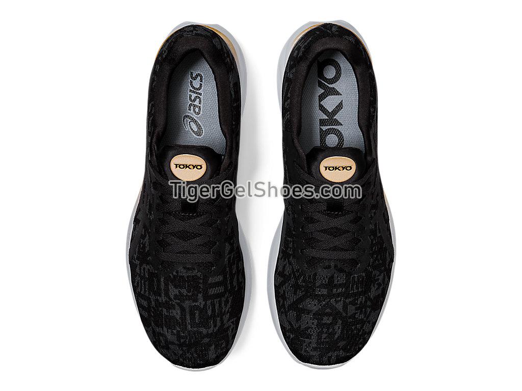 Asics ROADBLAST Black/Graphite Grey 1011B067-001 Mens Running Shoes