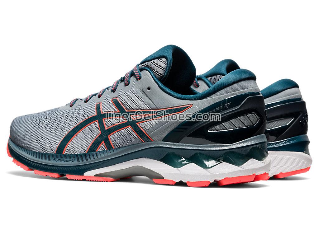 Asics GEL-KAYANO 27 (4E) Sheet Rock/Magnetic Blue 1011A833-021 Mens Running Shoes