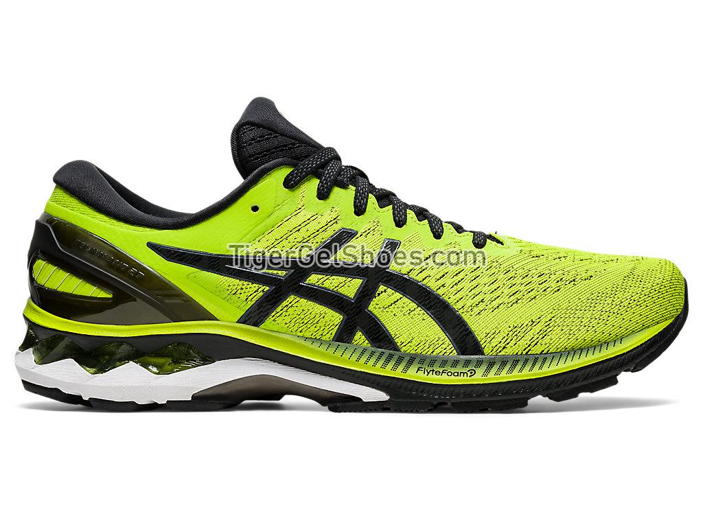 Asics GEL-KAYANO 27 Lime Zest/Performance Black 1011A767-300 Mens Running Shoes