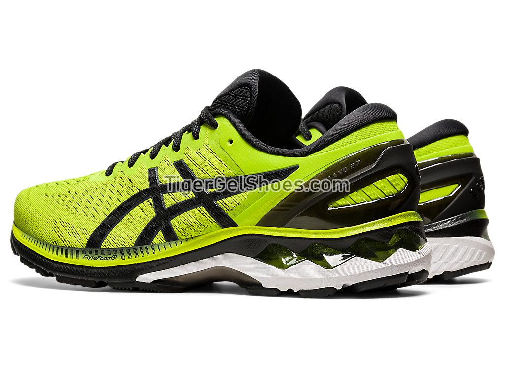 Asics GEL-KAYANO 27 Lime Zest/Performance Black 1011A767-300 Mens Running Shoes