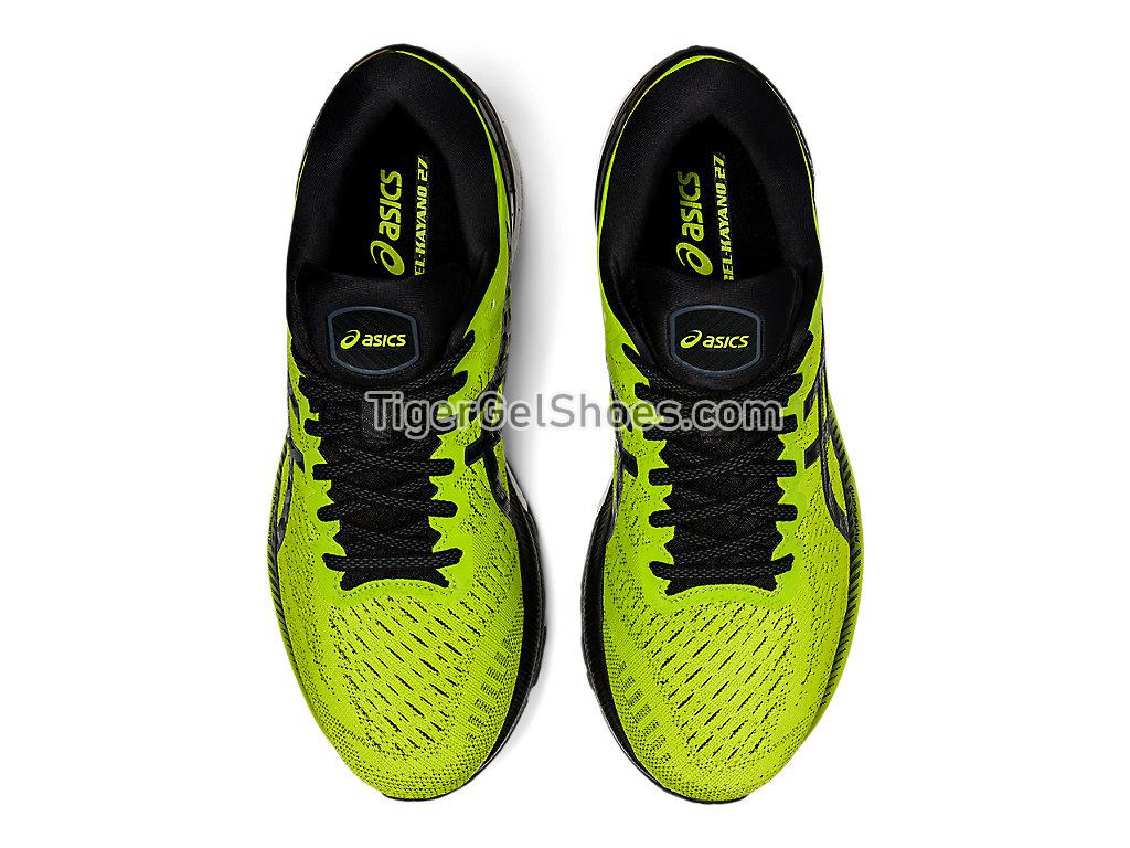 Asics GEL-KAYANO 27 Lime Zest/Performance Black 1011A767-300 Mens Running Shoes