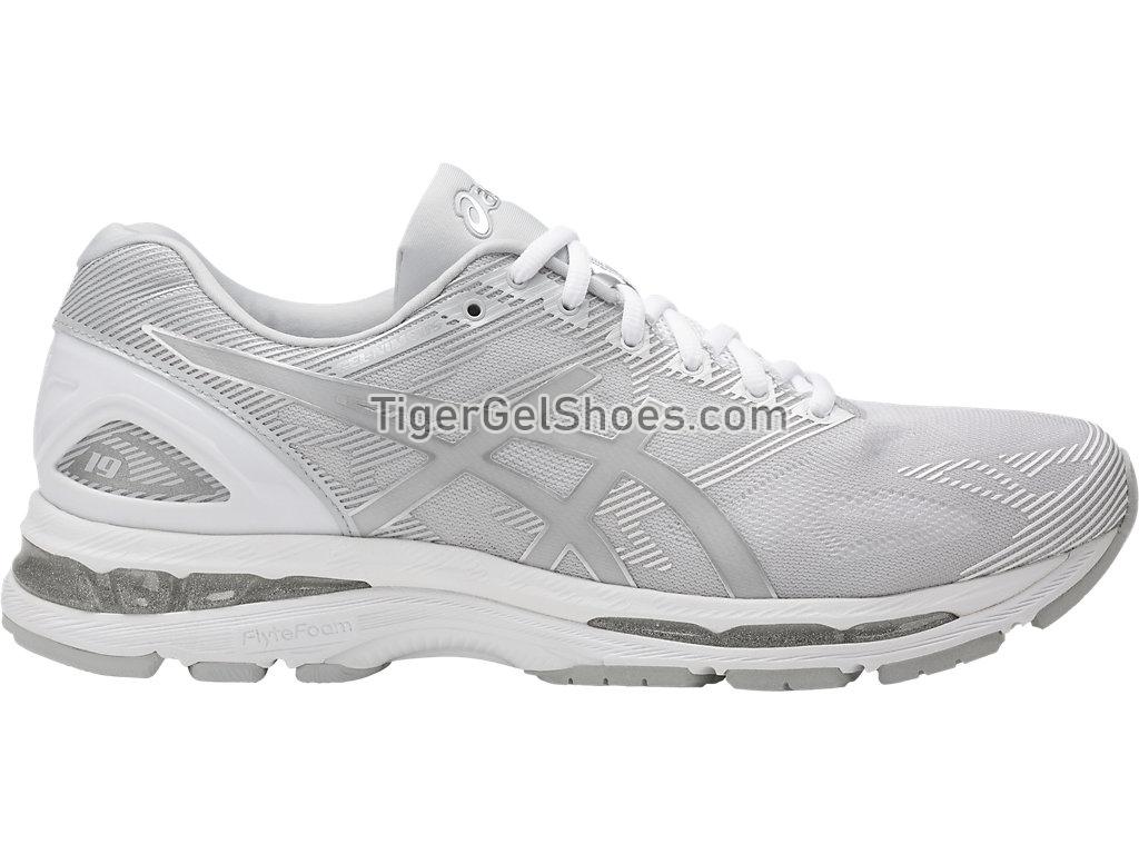 Asics GEL-Nimbus 19 Glacier Grey/Silver/White T700N-9693 Mens Running Shoes