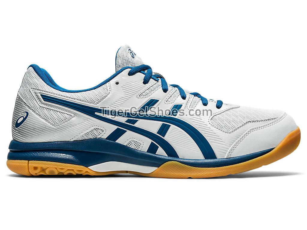 Asics GEL-ROCKET 9 Glacier Grey/Mako Blue 1071A030-020 Mens Volleyball Shoes
