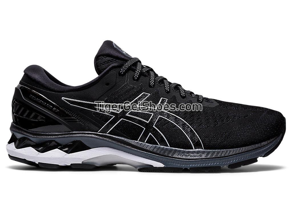 Asics GEL-KAYANO 27 Black/Pure Silver 1011A767-001 Mens Running Shoes