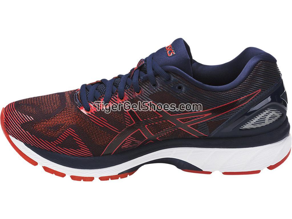 Asics GEL-Nimbus 19 Peacoat/Red Clay/Peacoat T700N-5806 Mens Running Shoes