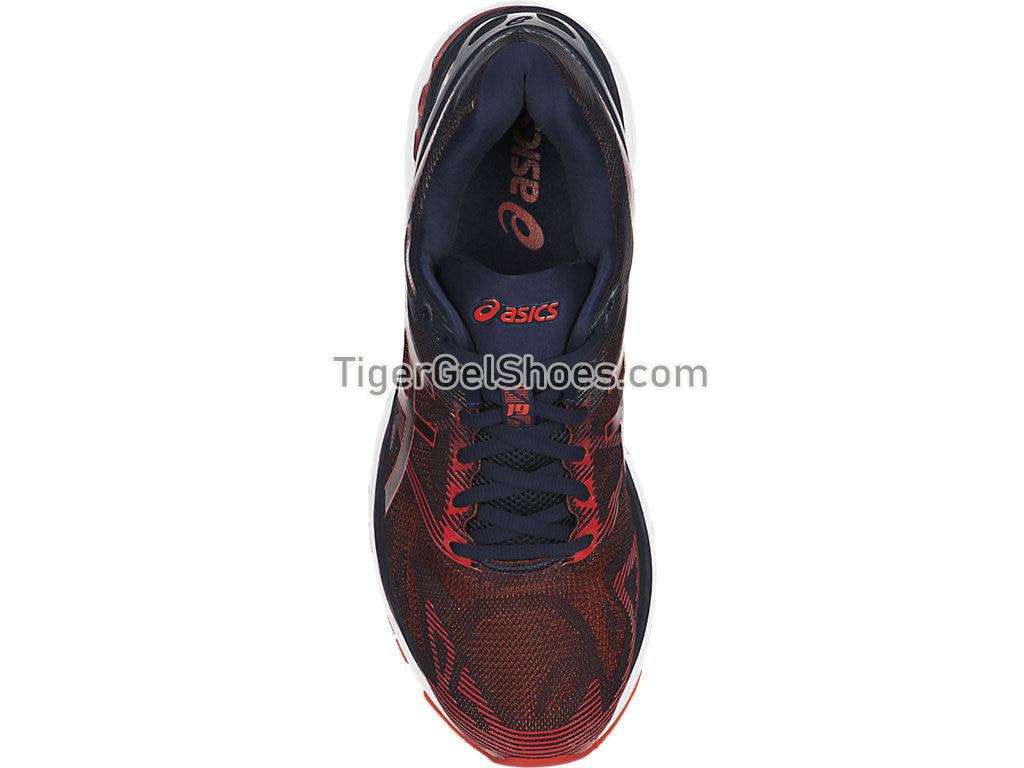 Asics GEL-Nimbus 19 Peacoat/Red Clay/Peacoat T700N-5806 Mens Running Shoes